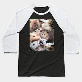 Possum collage Baseball T-Shirt